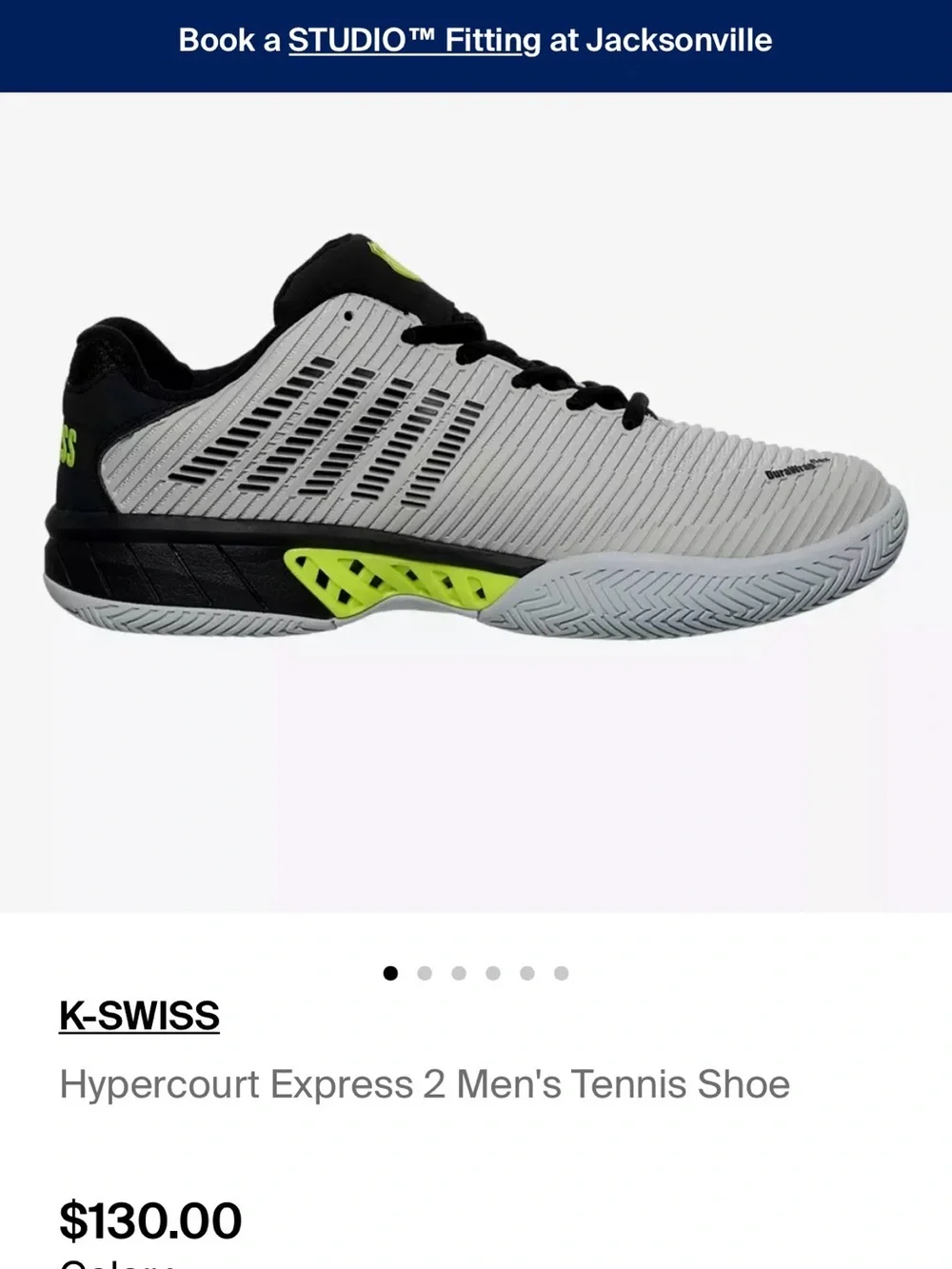 Worn Once! K-Swiss Hypercourt Express 2 Tennis Shoes